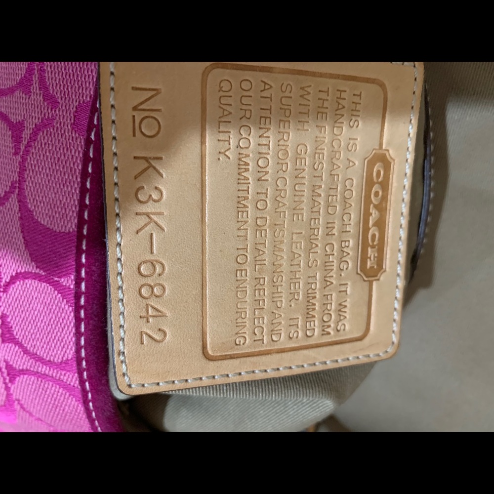 Authentic Coach Handbag - image 6